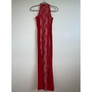 A Lace & Floral Mermaid dress